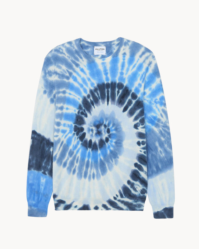 Pull Pitt Sunny bleu indigo chiné - Image principale