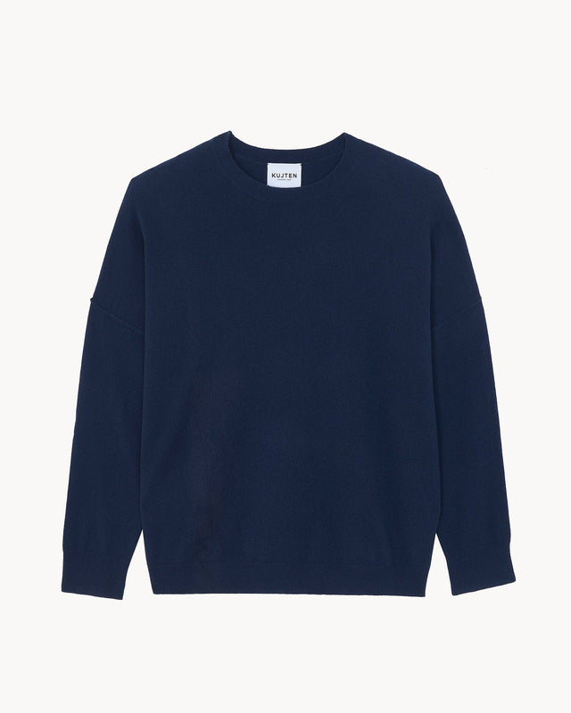 Pull Osvaldo bleu marine foncé - Image principale