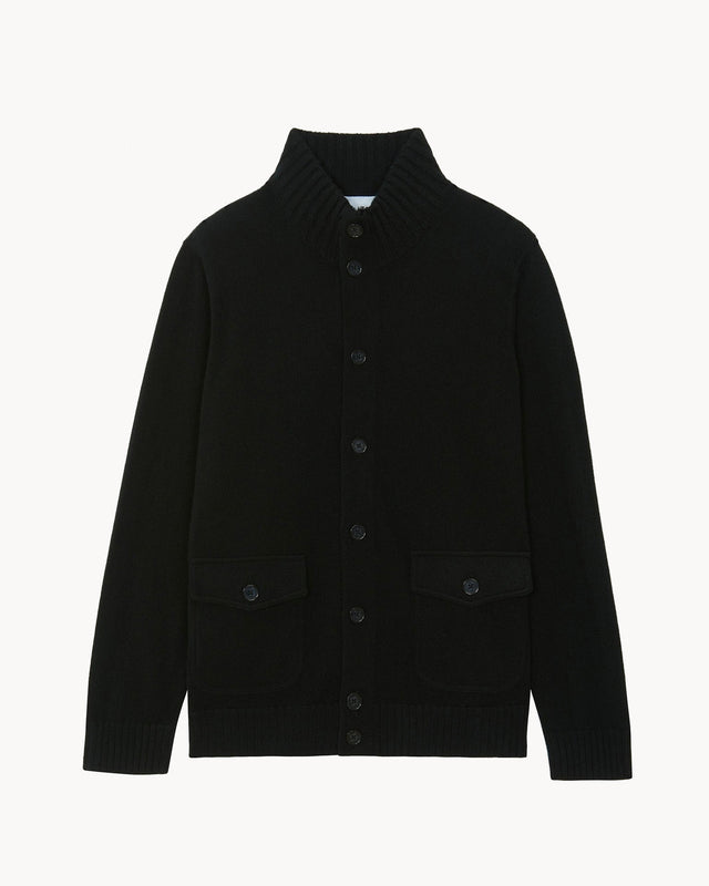 Cardigan Senchi black - Image principale