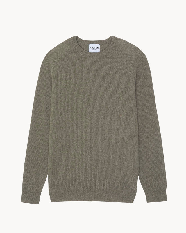 Sweater Kory marl khaki - Image principale