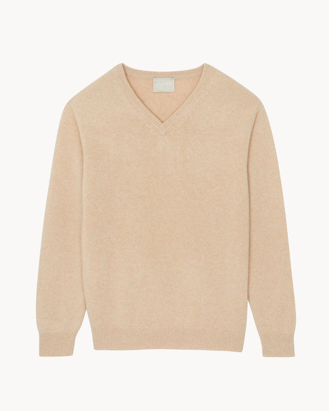 Pull Masuo beige organic - Image principale