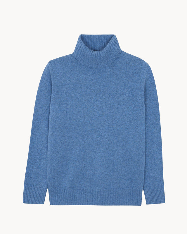 Sweater Antho aegean blue - Image principale