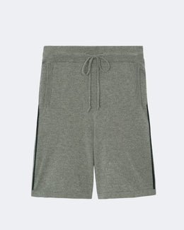 Pantalon en cachemire kaki pour homme - Kujten packshot