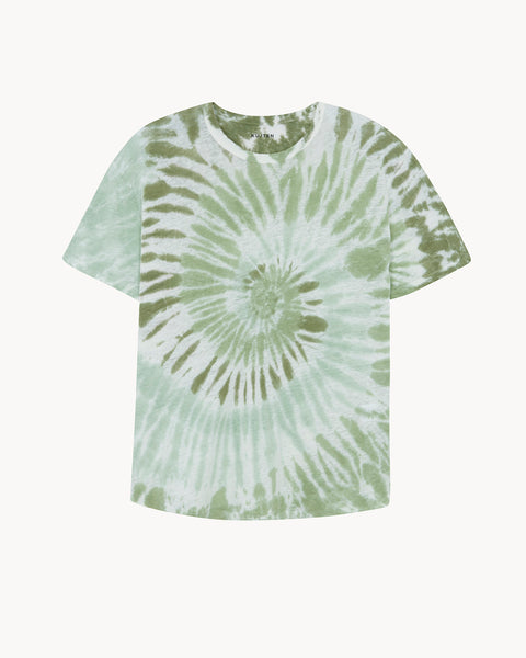 T-Shirt Karim Tie Dye marl khaki - Image principale