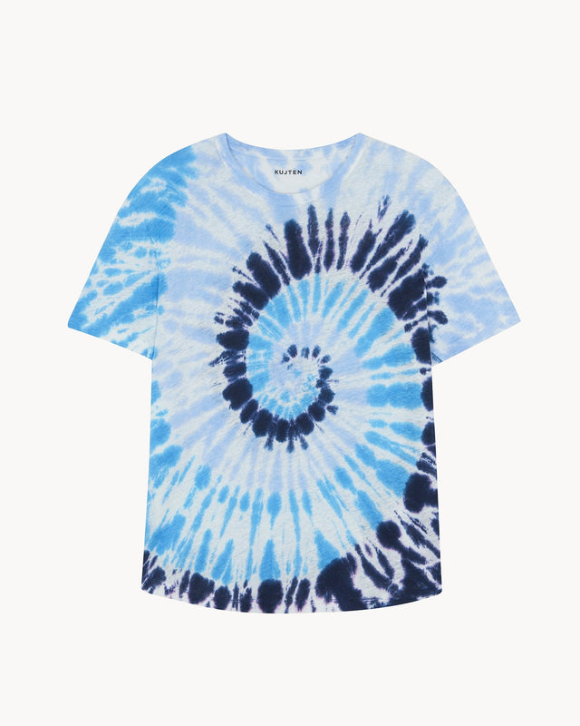 T-Shirt Karim Tie Dye blue - Image principale