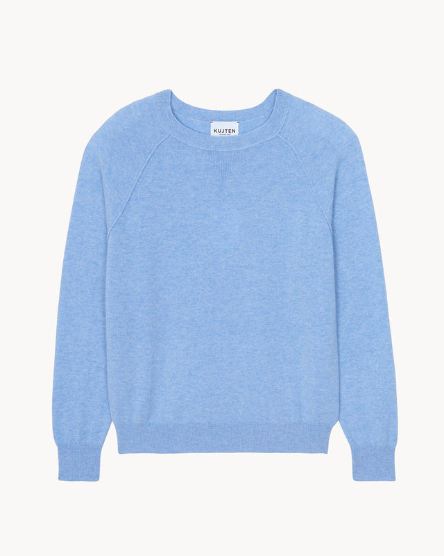 Pull Rafael bleu jeans - Image principale