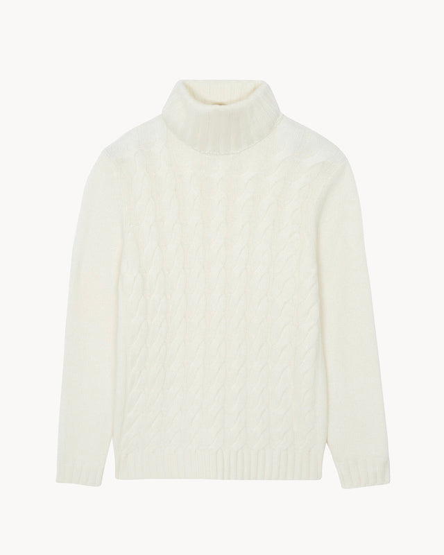 Pull Cillian blanc - Image principale