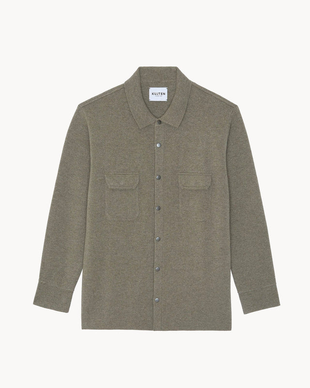 Veste Alfie kaki chiné - Image principale