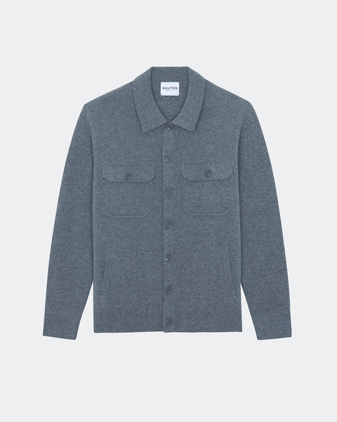 Surchemise Adam gris flanelle - Image 2