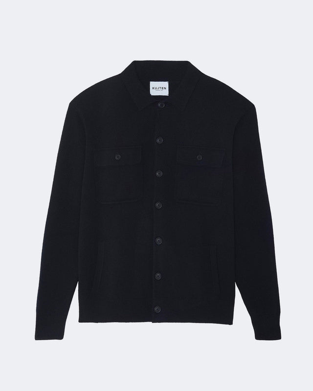 Overshirt Adam Dark Navy Blue - Image principale