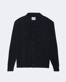 Chemise en cachemire bleu pour homme - Kujten packshot
