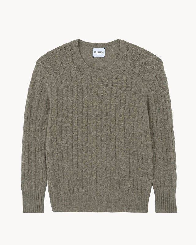 Pull Tomi kaki chiné - Image principale