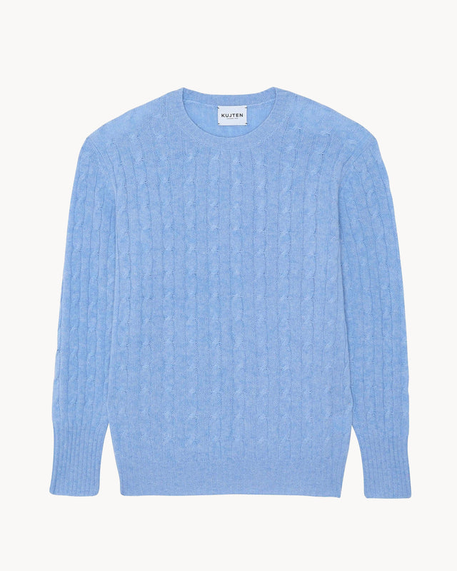 Pull Tomi bleu jeans - Image principale