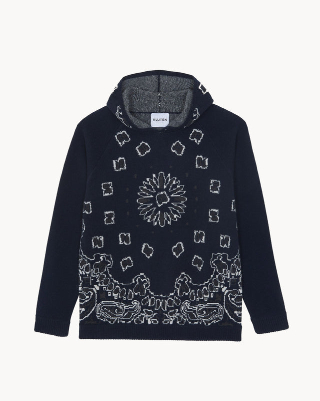 Sweater Arturo Bandana dark navy blue - Image principale