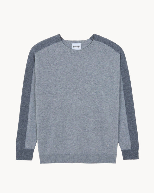 Pull Ian gris chiné - Image principale