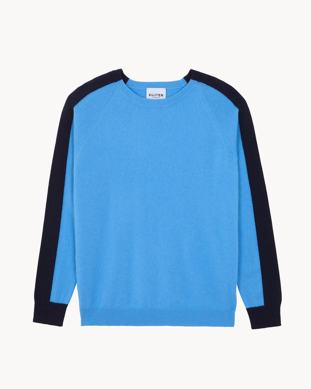 Sweater Ian sea blue - Image principale
