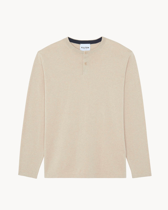 Pull Clive beige organic - Image principale