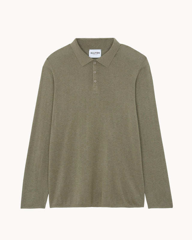 Pull James kaki chiné - Image principale