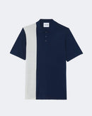 Pull en cachemire & soie bleu pour homme - Kujten packshot