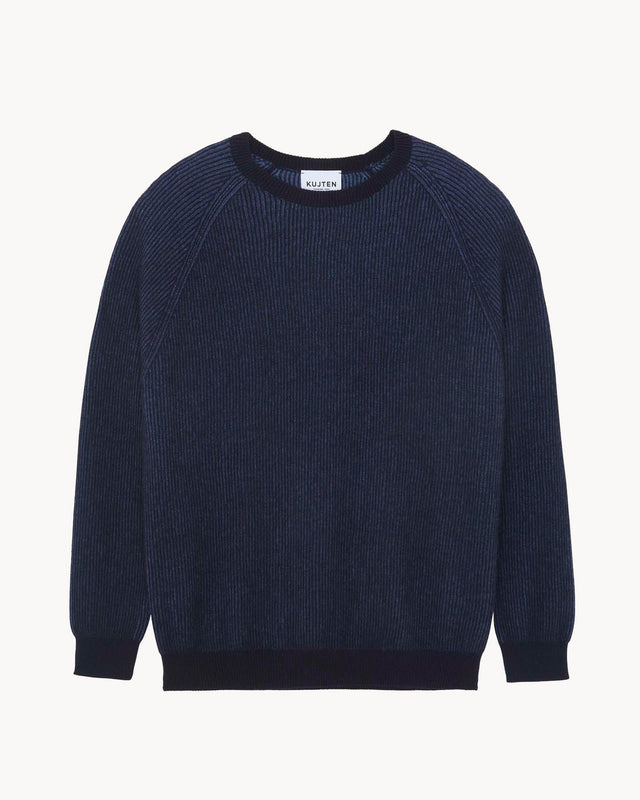 Pull Doron bleu marine foncé - Image principale