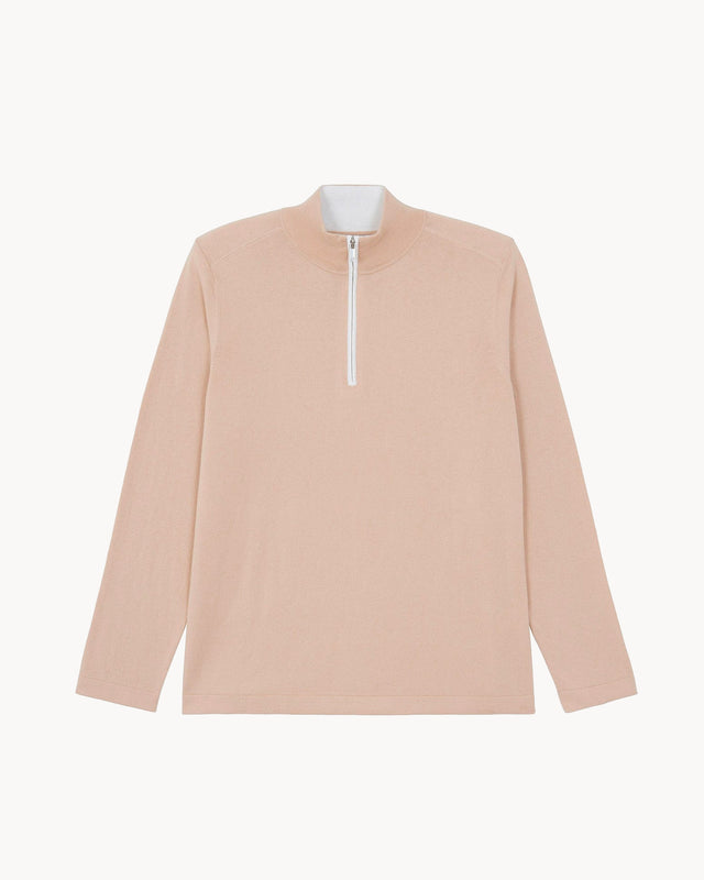 Pull Gabriel beige chiné - Image principale