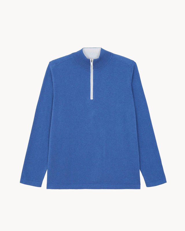 Pull Gabriel bleu jeans - Image principale