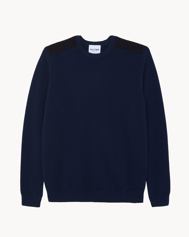 Crewneck Donatien navy blue - Image principale