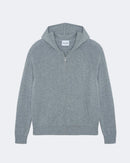 Pull en cachemire gris pour homme - Kujten packshot