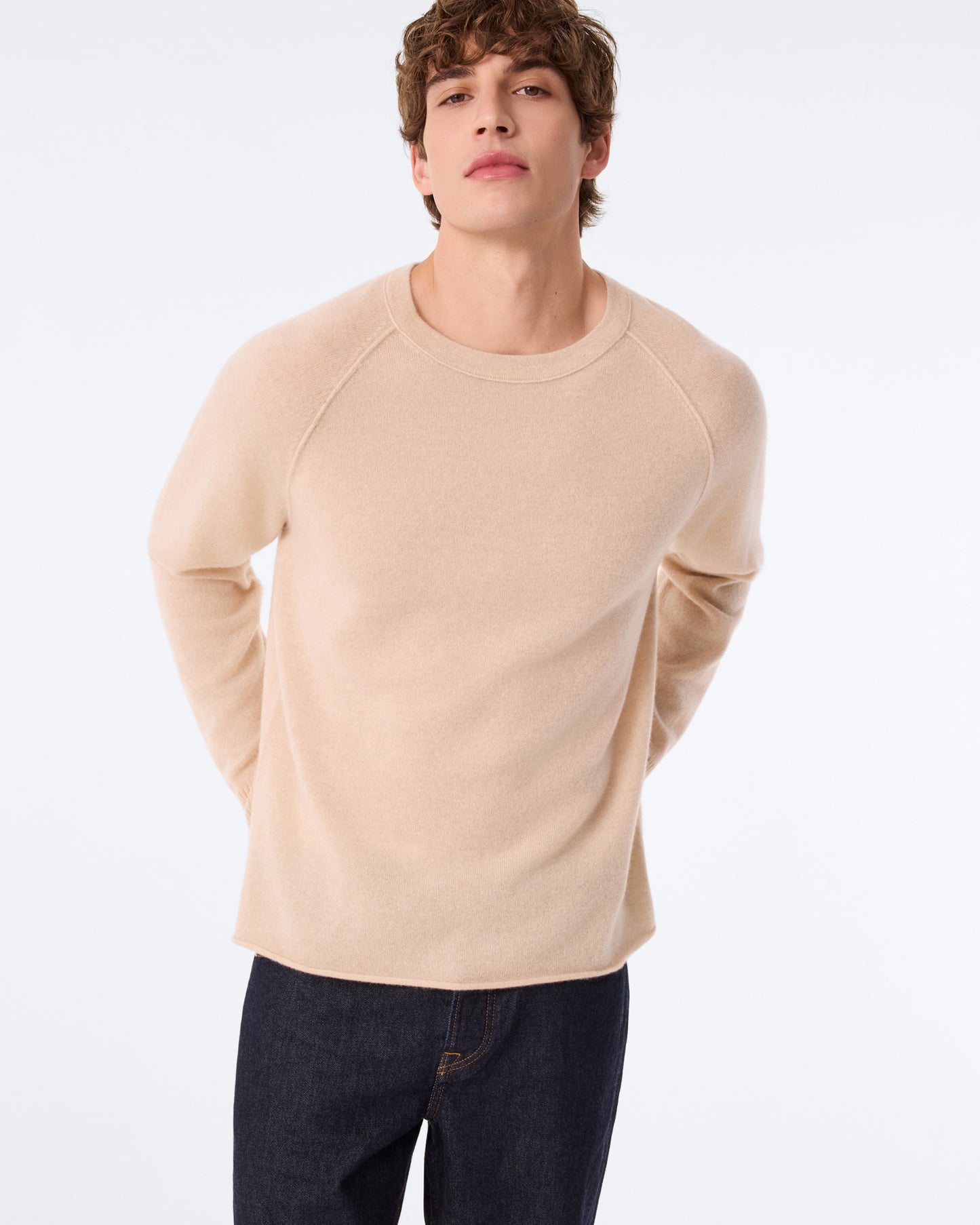 Pull Balthazar beige organic