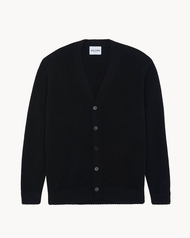 Cardigan Tiago black - Image principale