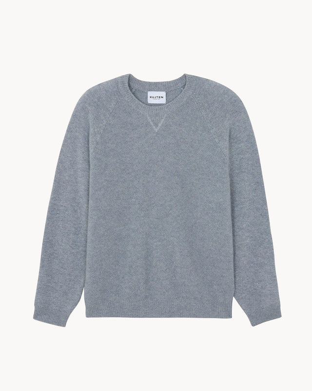 Sweater Marceau marl gray - Image principale