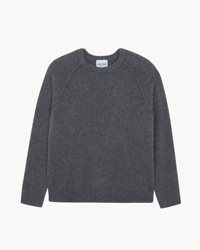 Pull Jojo gris flanelle - Image principale