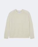 Pull en cachemire blanc pour homme - Kujten packshot