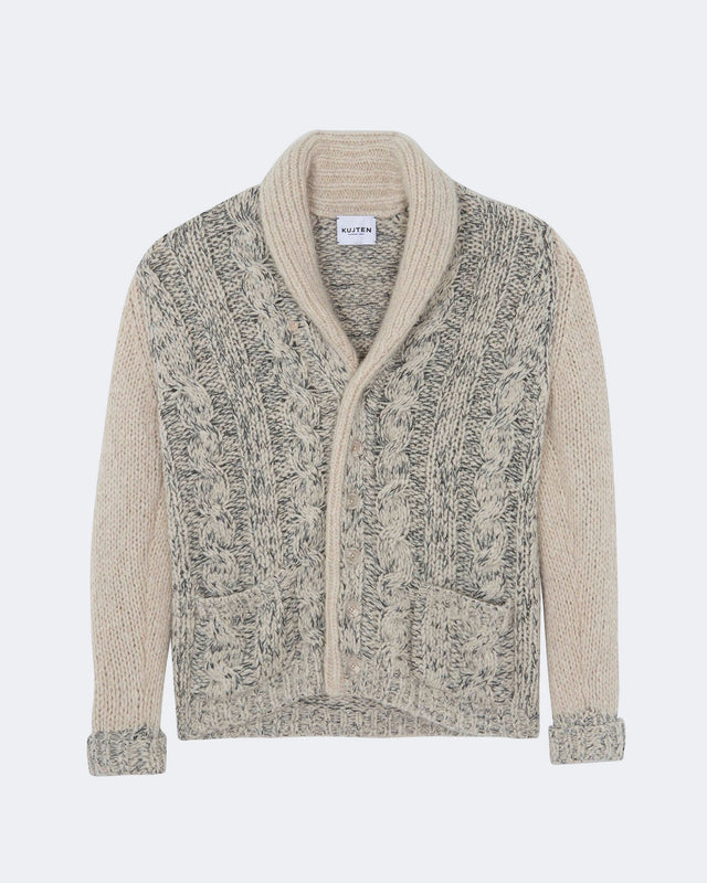 Cardigan Linar beige chiné - Image principale