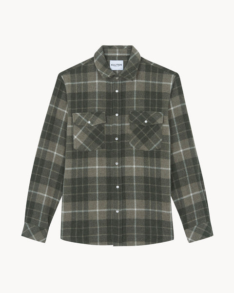 Chemise Timber Square kaki foncé - Image principale