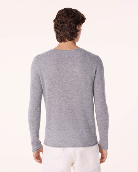 Pull Anton gris chiné - Image principale