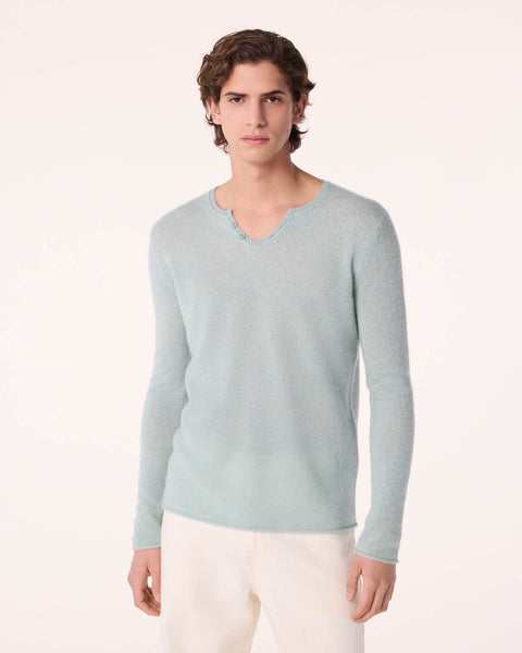 Sweater Anton celadon green - Image principale