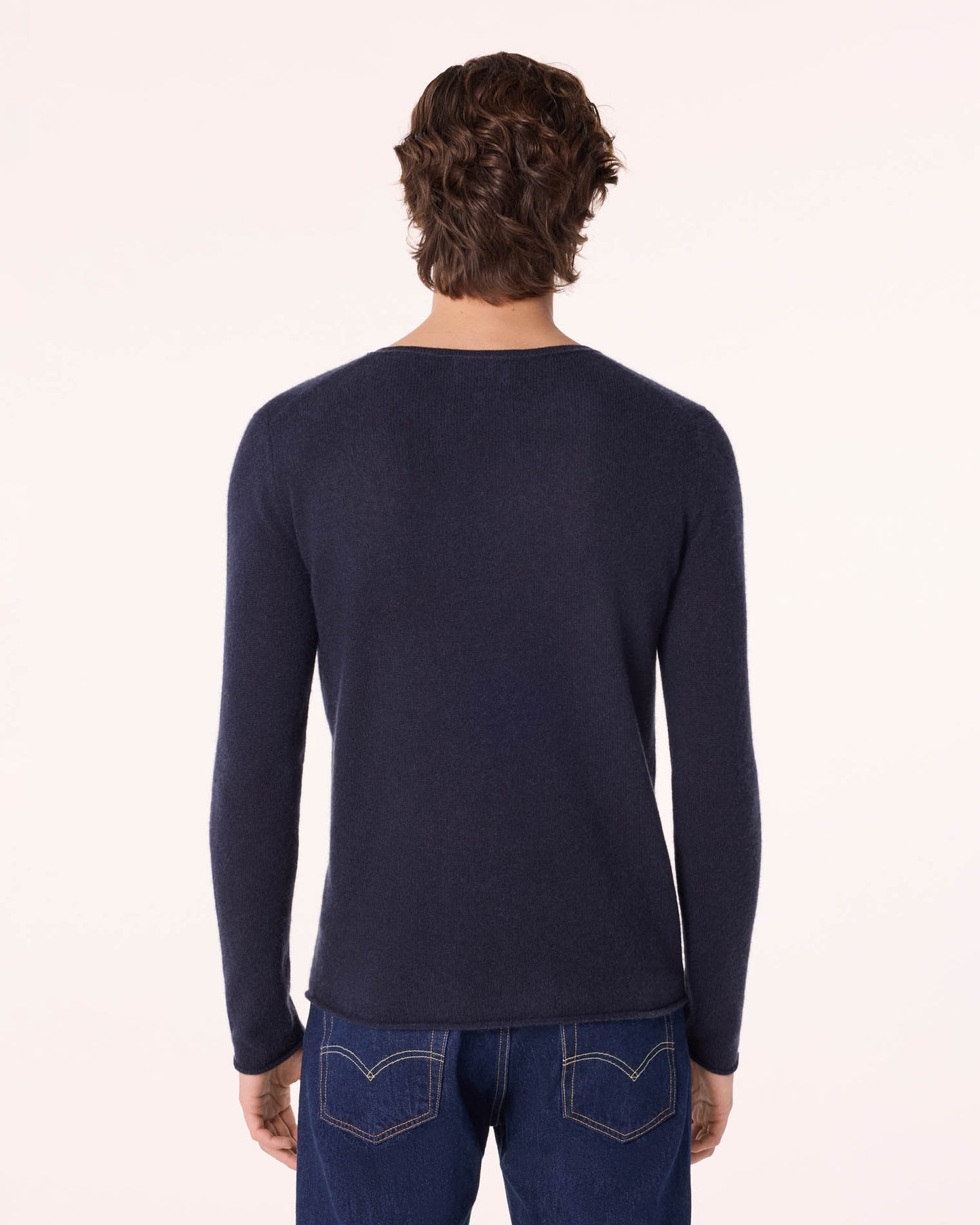 Sweater Anton dark navy blue