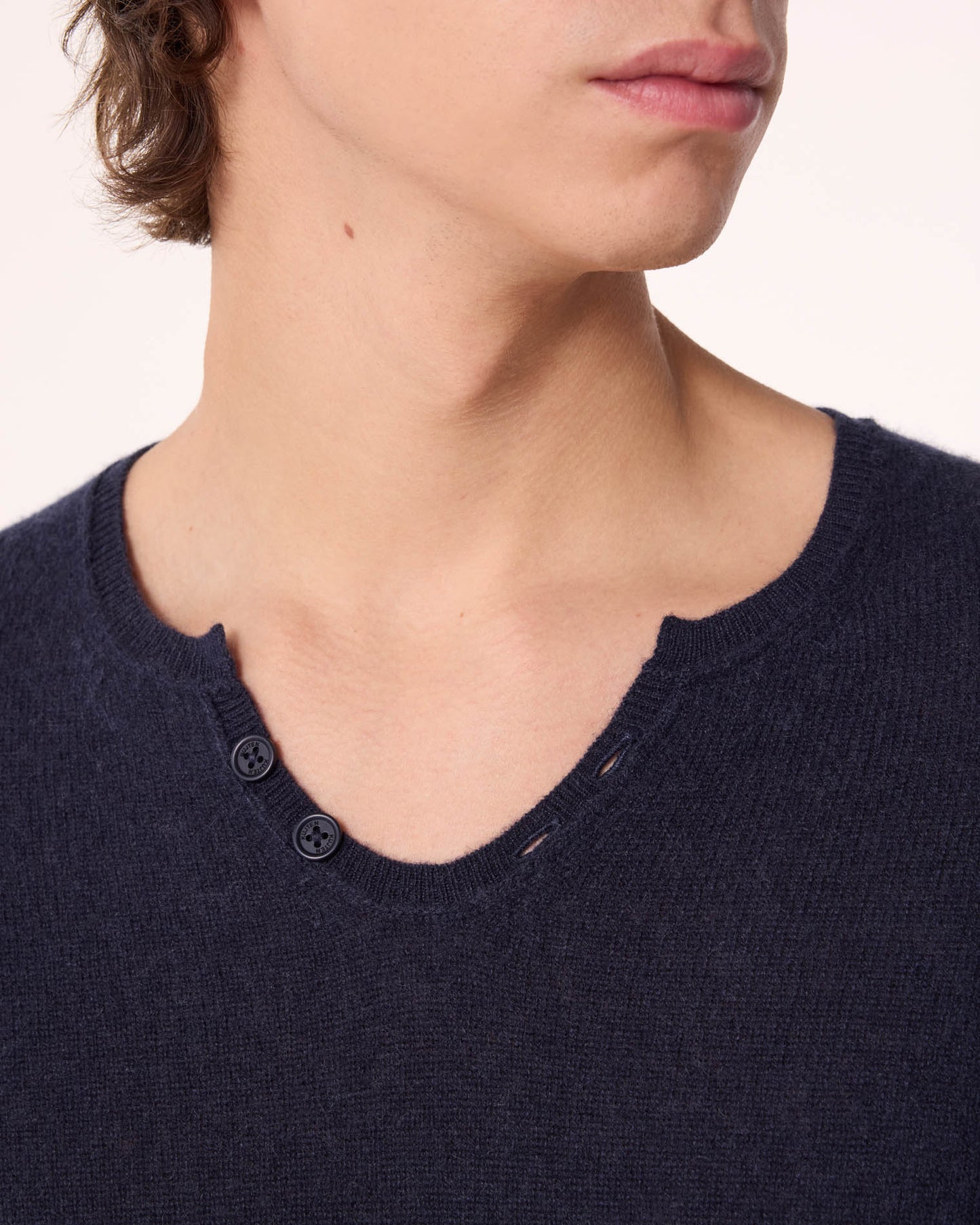Sweater Anton dark navy blue