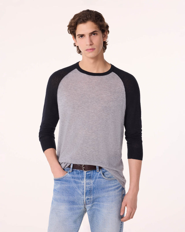 Pull Tim gris chiné - Image principale