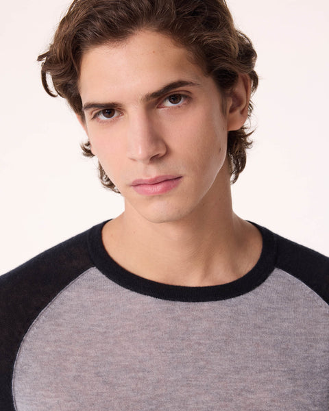 Pull Tim gris chiné - Image principale