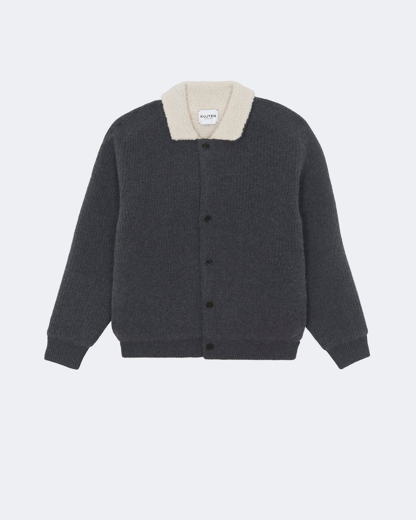 Gilet hamil oversize gris - Kujten packshot