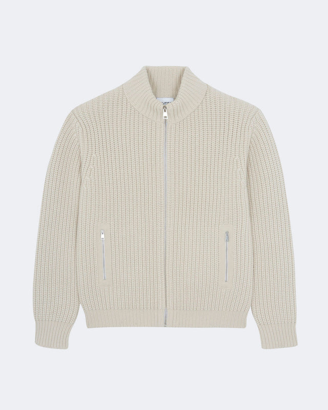 Gilet Fraser beige organic - Image principale