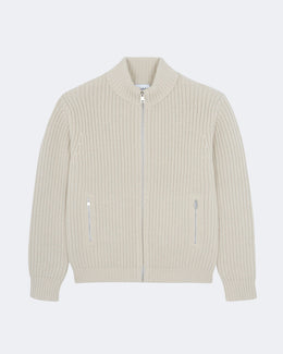 Gilet fraser droit beige - Kujten packshot