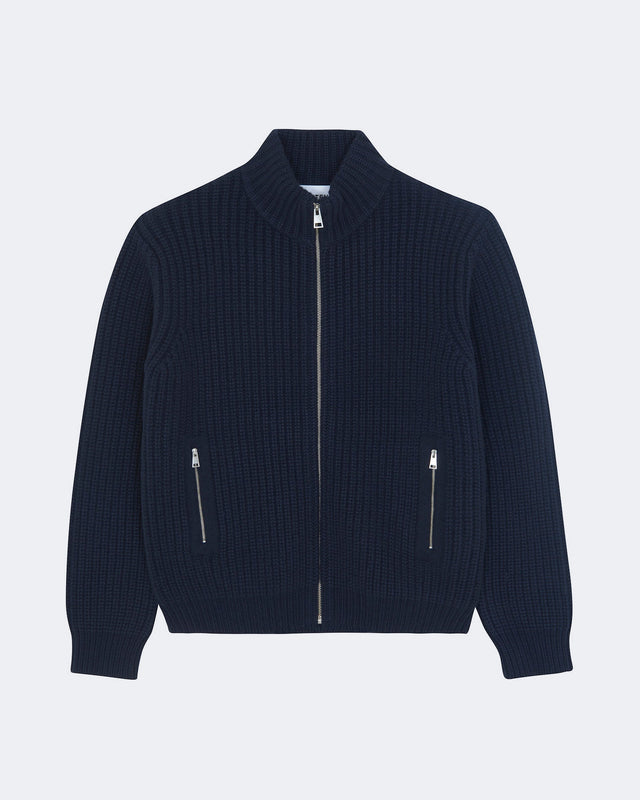 Gilet Fraser bleu marine foncé - Image principale