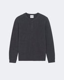 Pull en cachemire gris pour homme - Kujten packshot