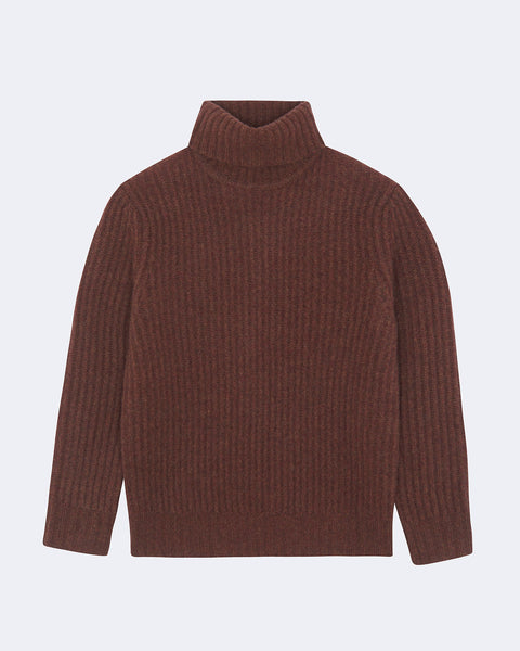 Pull Antho Ribs marron pécan - Image 4