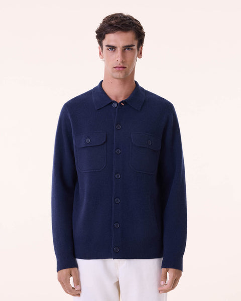 Surchemise Adam bleu marine foncé - Image principale