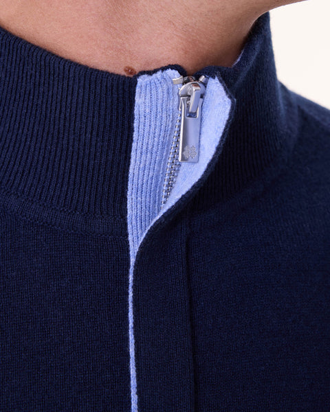 Pull Finn bleu marine foncé - Image principale