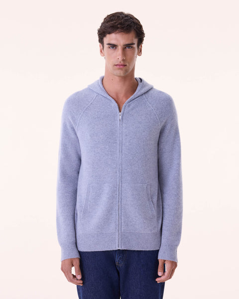 Hoodie Doudy bleu jeans - Image principale